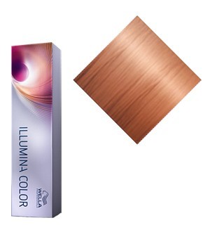 Стойкая крем-краска 9/43 Очень светлый блонд красно-золотистый - Wella Professional Illumina Color 9/43 Very Light Red Gold Blonde 60 мл