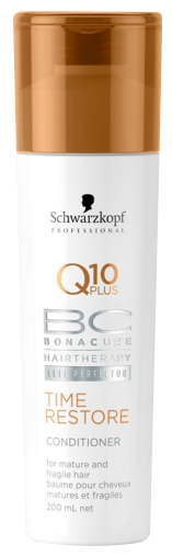 Кондиционер возраждающий для зрелых волос - Schwarzkopf Professional BC Time Restore Q10 Plus Conditioner 200 мл
