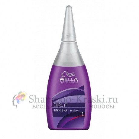 Лосьон с интенсивной формулой для нормальных волос - Wella Curl-It Baseline Intense Perm Treatment 75 мл