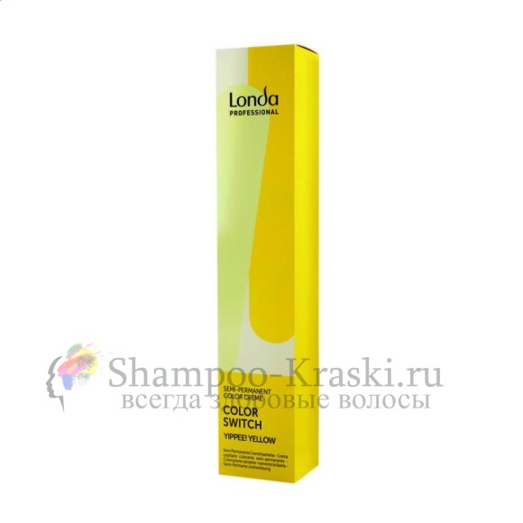 Londa Yippee Yelow - Холодный Жёлтый пигмент прямого действия 80мл