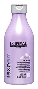 Разглаживающий шампунь для сухих и непослушных волос - Loreal Liss Unlimited Shampoo (Лис анлимитед шампунь)