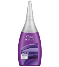 Лосьон с мягкой формулой для окрашенных и чувствительных волос - Wella Curl-It Baseline Mild 75 мл