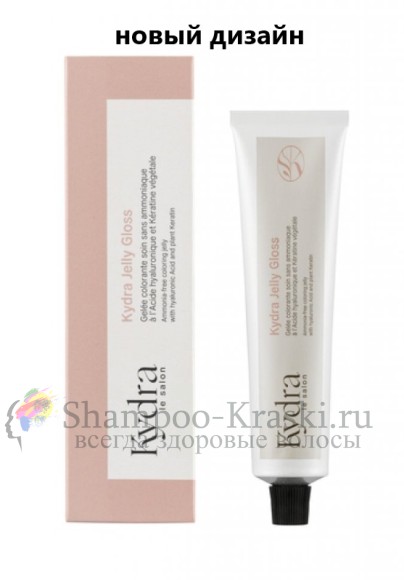 Kydra Jelly Gloss Стойкий Тонирующий гель без аммиачный - 8/1 Светлый блондин пепельный 60мл