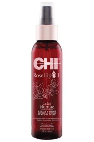 Тоник несмываемый для защиты цвета волос с маслом лепестков роз Чи - CHI Rose Hip Oil Repair And Shine Leave-In Tonic 118 мл Тоник несмываемый для защиты цвета волос с маслом лепестков роз Чи - CHI Rose Hip Oil Repair And Shine Leave-In Tonic 118 мл
