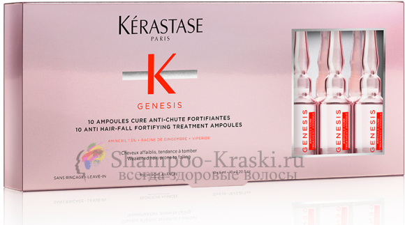 Kerastase Genesis - Ампулы от выпадение волос 10*6мл