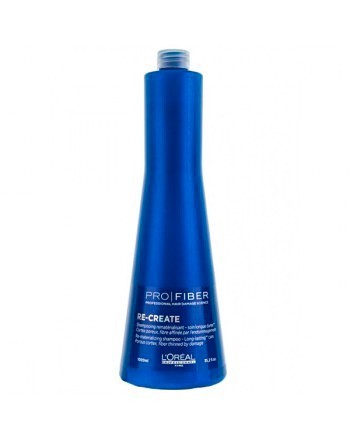 Шампунь для истонченных и поврежденных волос - Loreal Pro Fiber Re-Create Shampoo 1000 мл
