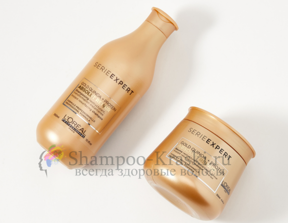 Набор от Loreal Absolut Repair - для Восстановление поврежденных волос Шампунь-300мл, Маска-250мл