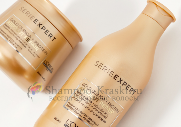 Набор от Loreal Absolut Repair - для Восстановление поврежденных волос Шампунь-300мл, Маска-250мл