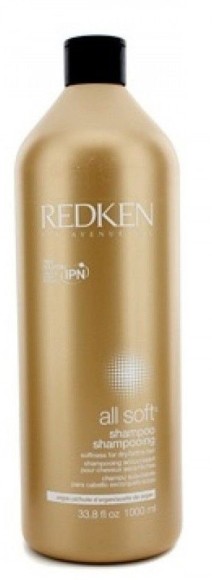 Шапмунь с аргановым маслом для сухих и ломких волос - Redken All Soft Shampoo 1000 мл Шапмунь с аргановым маслом для сухих и ломких волос - Redken All Soft Shampoo 1000 мл