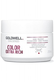 Интенсивный уход за 60 секунд для окрашенных волос - Goldwell Dual Senses Color Extra Rich 60 sec Treatment 200 мл Интенсивный уход за 60 секунд для окрашенных волос - Goldwell Dual Senses Color Extra Rich 60 sec Treatment 200 мл