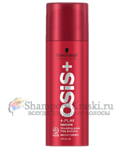 4-Play texture moulding paste Паста для моделирования и укладки волос Schwarzkopf Osis 150 мл