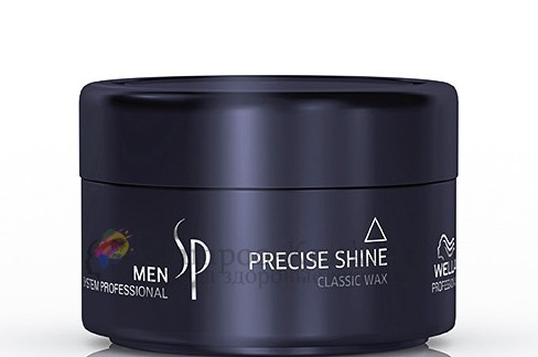 Воск для укладки и блеска сильной фиксации - Wella SP Men Precise Classic Wax 75 мл