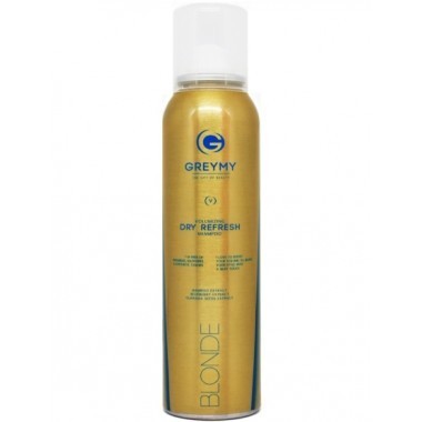 Сухой шампунь Greymy Professional VOLUMIZING Dry Refresh Shampoo BLONDE 150 мл.