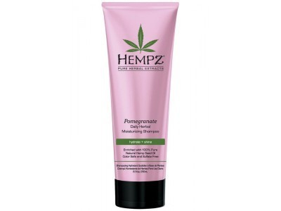 Шампунь без сульфатный увлажняющий питательный Hempz Pure Herbal Moisturizing Pomegranate Shampoo 265 мл.