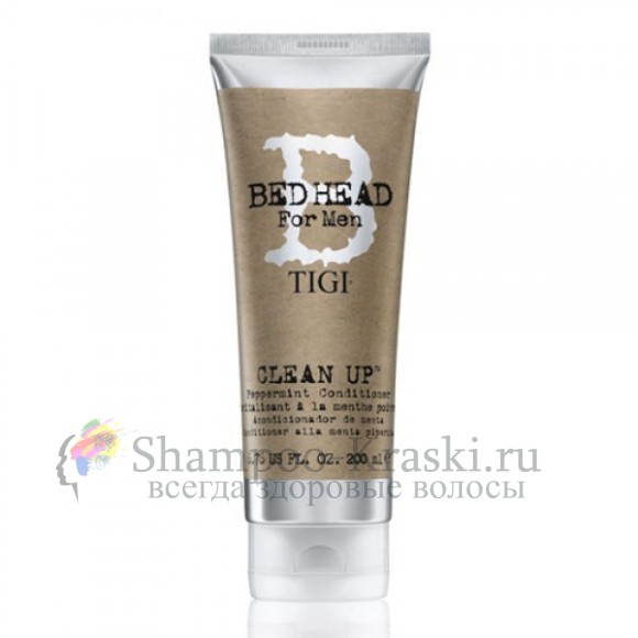 Мятный кондиционер - Tigi Bed Head Clean Up Peppermint Conditioner 200 мл
