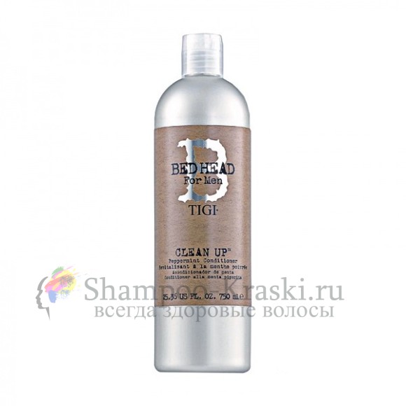 Мятный кондиционер - Tigi Bed Head Clean Up Peppermint Conditioner 750 мл