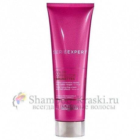 Корректирующий крем уход для брюнеток - Loreal Professionnel Expert Vitamino Color Corrector Brunettes150 мл