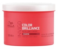 Маска-уход для защиты цвета жестких волос - Wella Professional Invigo Color Brilliance Vibrant Color Mask for coarse hair 500 мл