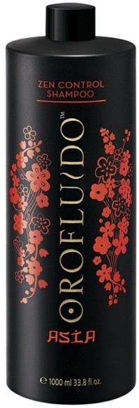 Шампунь для поврежденных, тонких, пушащихся волос - Orofluido Asia Zen Control Shampoo 1000мл