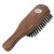 BARBURYS Fred Щетка деревянная для волос с натуральной щетиной. Размер: 5 x 17,5 см
