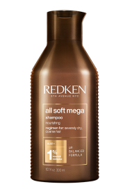 Шампунь с питательным комплексом суперфудов для питания и смягчения очень сухих и ломких волос - Redken All Soft Mega shampoo 300мл