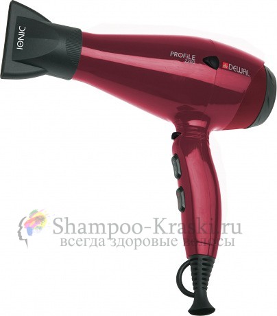 Фен 2200 Вт PROFILE-2200 DEWAL Red