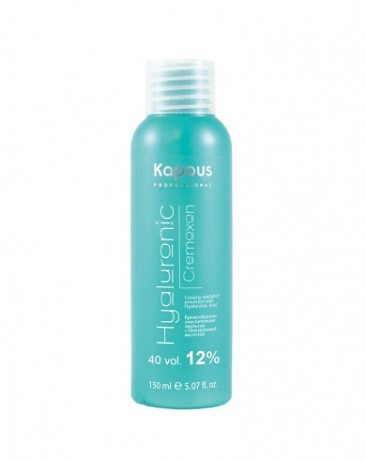 Кремообразная окислительная эмульсия с Гиалуроновой кислотой 12% - Kapous Professional Hyaluronic Acid Hyaluronic Cremoxon 12% 150 мл