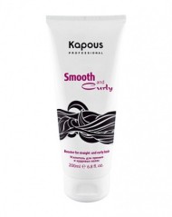 Усилитель для прямых и кудрявых волос двойного действия "Amplifier" - Kapous Professional Smooth and Curly Booster 200 мл
