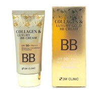 3W CLINIC Крем с коллагеном и коллоидным золотом - BB Cream Collagen & Luxury Gold, 50 мл 3W CLINIC Крем с коллагеном и коллоидным золотом - BB Cream Collagen & Luxury Gold, 50 мл
