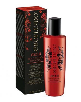 Шампунь для поврежденных, тонких, пушащихся волос - Orofluido Asia Zen Control Shampoo 200мл