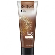 Маска для волос с двойной формулой обеспечивает интенсивное питание и смягчение очень сухих и ломких волос - Redken All Soft Mega Mask 200 мл