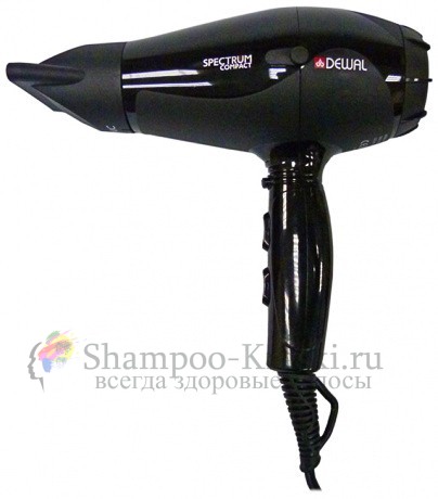 Фен 2200 Вт Spectrum Compact DEWAL Black