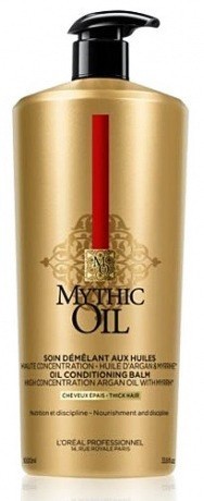 Шампунь для плотных волос - Loreal Профешнл Mythic Oil Shampoo For Thick Hair 1000 мл Шампунь для плотных волос - Loreal Профешнл Mythic Oil Shampoo For Thick Hair 1000 мл