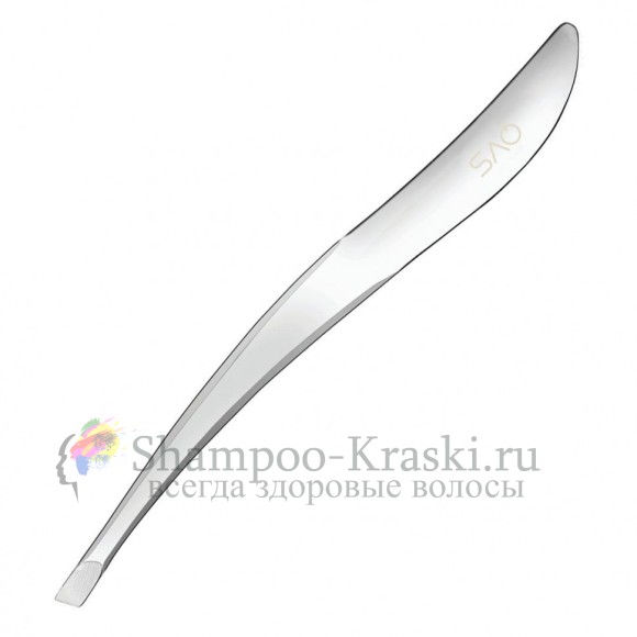 QVS Пинцет со скошенными кончиками 1630 1шт.