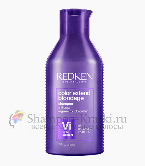REDKEN COLOR EXTEND BLONDAGE Шампунь для тонирование и укрепления 300мл