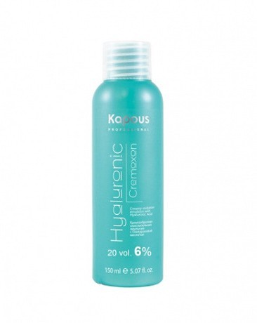 Кремообразная окислительная эмульсия с Гиалуроновой кислотой 6% - Kapous Professional Hyaluronic Acid Hyaluronic Cremoxon 6% 150 мл