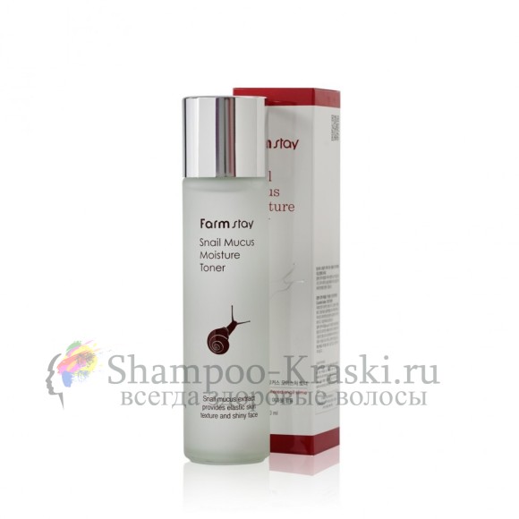 FarmStay Восстанавливающий тонер с муцином улитки Snail Mucus Moisture Toner 150 мл