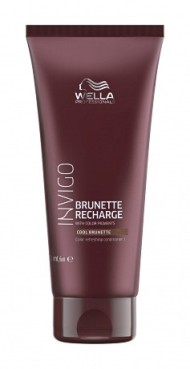 Бальзам для освежения и поддержания цвета холодных коричневых оттенков - Wella Professional Color Recharge Cool Brunette Conditioner 200 мл