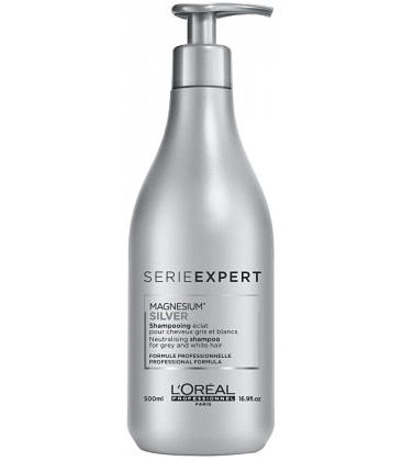 Шампунь для придания блеска седым волосам - Loreal Silver Shampoo (Loreal Сильвер шампунь) 500 мл Шампунь для придания блеска седым волосам - Loreal Silver Shampoo (Loreal Сильвер шампунь) 500 мл